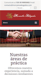 Mobile Screenshot of monzalvoabogados.com